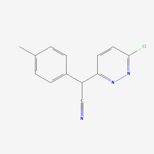 2-(6-Chloro-3-pyridazinyl)-2-(4-methylphenyl)-acetonitrile (CAS: 339008-32-1) - Related Chemical Product