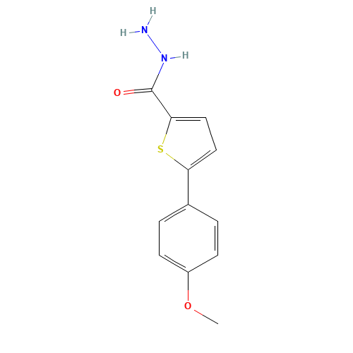 5-(4-Methoxyphenyl)-2-thiophenecarbohydrazide (CAS: 69202-24-0) - Related Chemical Product