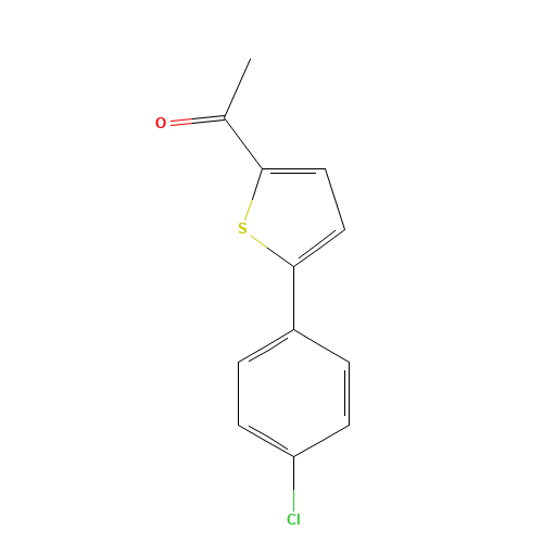 1-[5-(4-Chlorophenyl)-2-thienyl]-1-ethanone (CAS: 51335-90-1) - Related Chemical Product