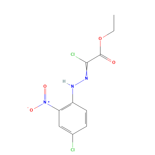 Ethyl 2-chloro-2-[2-(4-chloro-2-nitrophenyl)-hydrazono]acetate (CAS: 112091-27-7) - Related Chemical Product