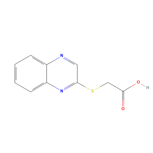 2-(2-Quinoxalinylsulfanyl)acetic acid (CAS: 69001-90-7) - Related Chemical Product