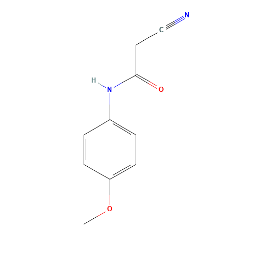 2-Cyano-N-(4-methoxyphenyl)acetamide (CAS: 5382-38-7) - Related Chemical Product