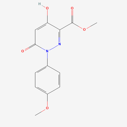 Methyl 4-hydroxy-1-(4-methoxyphenyl)-6-oxo-1,6-dihydro-3-pyridazinecarboxylate (CAS: 121582-61-4) - Related Chemical Product