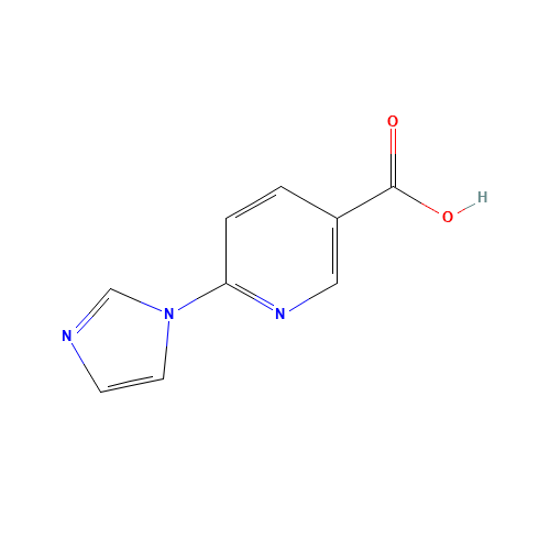 6-(1H-Imidazol-1-yl)nicotinic acid (CAS: 216955-75-8) - Related Chemical Product
