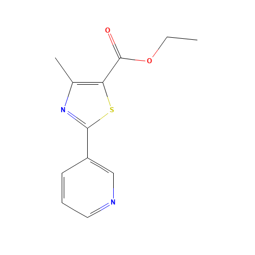 Ethyl 4-methyl-2-(2-pyridinyl)-1,3-thiazole-5-carboxylate (CAS: 39091-00-4) - Related Chemical Product