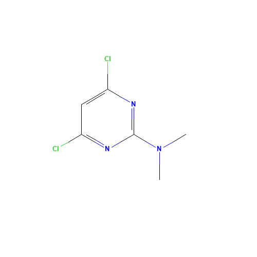 4,6-Dichloro-N,N-dimethyl-2-pyrimidinamine (CAS: 5734-68-9) - Related Chemical Product