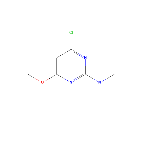 N-(4-Chloro-6-methoxy-2-pyrimidinyl)-N,N-dimethylamine (CAS: 13012-26-5) - Related Chemical Product