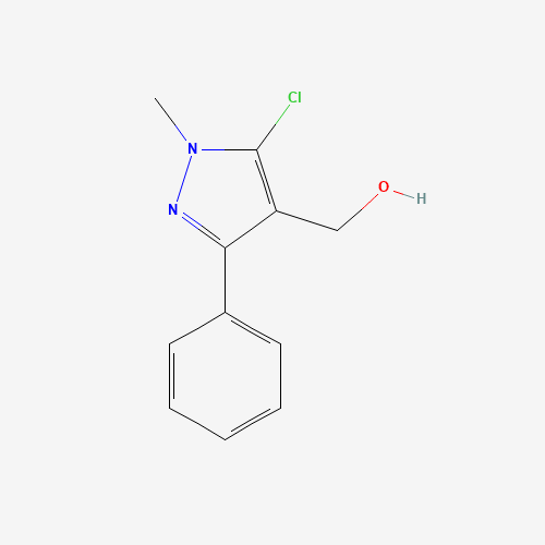 (5-Chloro-1-methyl-3-phenyl-1H-pyrazol-4-yl)-methanol (CAS: 321538-17-4) - Related Chemical Product