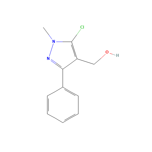 (5-Chloro-1-methyl-3-phenyl-1H-pyrazol-4-yl)-methanol (CAS: 321538-17-4) - Related Chemical Product