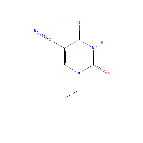 1-Allyl-2,4-dioxo-1,2,3,4-tetrahydro-5-pyrimidinecarbonitrile (CAS: 25855-27-0) - Related Chemical Product