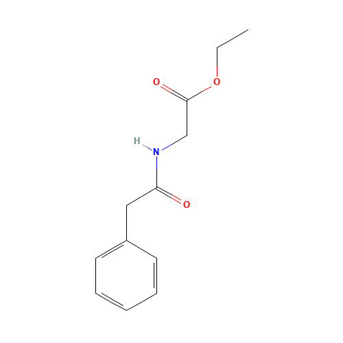 Ethyl 2-[(2-phenylacetyl)amino]acetate (CAS: 4838-35-1) - Related Chemical Product