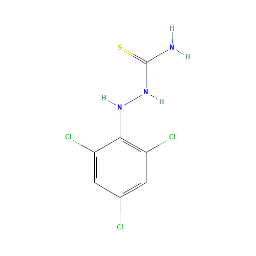 2-(2,4,6-Trichlorophenyl)-1-hydrazinecarbothioamide (CAS: 14576-98-8) - Related Chemical Product