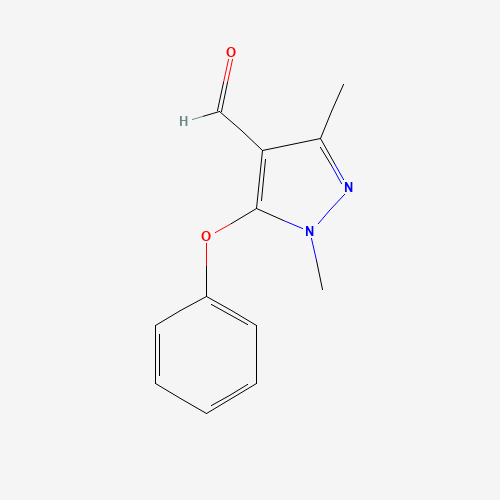 1,3-Dimethyl-5-phenoxy-1H-pyrazole-4-carbaldehyde (CAS: 109925-10-2) - Related Chemical Product