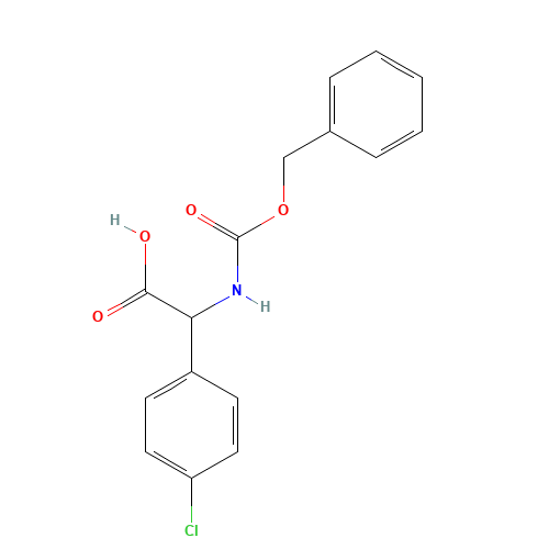 2-{[(Benzyloxy)carbonyl]amino}-2-(4-chlorophenyl)acetic acid (CAS: 69902-04-1) - Related Chemical Product