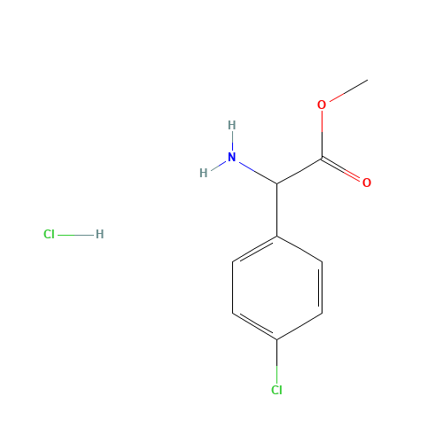 Methyl 2-amino-2-(4-chlorophenyl)acetate hydrochloride (CAS: 42718-19-4) - Related Chemical Product