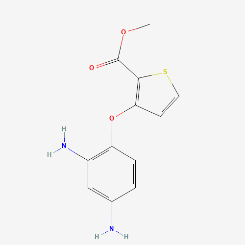 Methyl 3-(2,4-diaminophenoxy)-2-thiophenecarboxylate (CAS: 104636-77-3) - Related Chemical Product