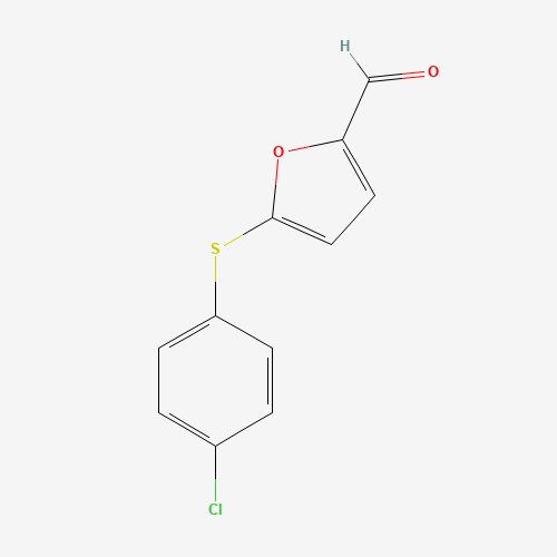 5-[(4-Chlorophenyl)sulfanyl]-2-furaldehyde (CAS: 39689-04-8) - Related Chemical Product