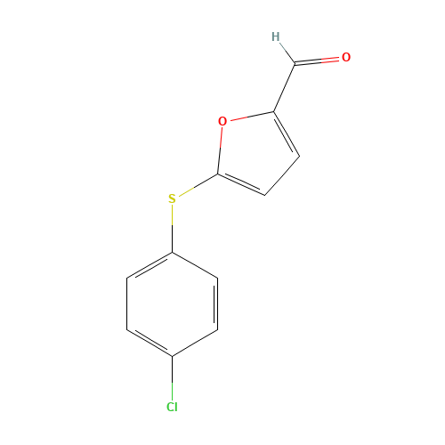 5-[(4-Chlorophenyl)sulfanyl]-2-furaldehyde (CAS: 39689-04-8) - Related Chemical Product
