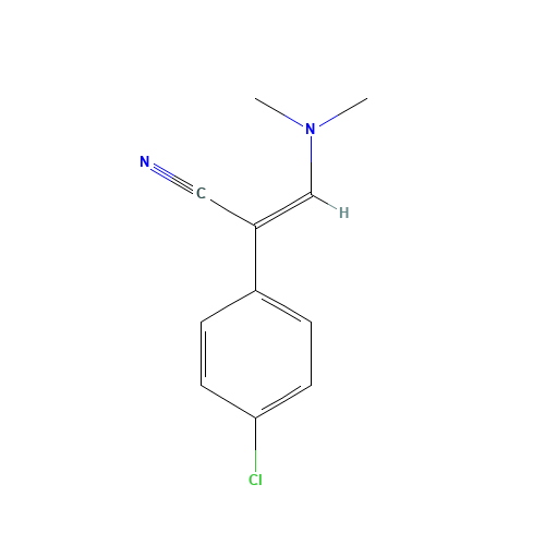 2-(4-Chlorophenyl)-3-(dimethylamino)acrylonitrile (CAS: 40373-88-4) - Related Chemical Product