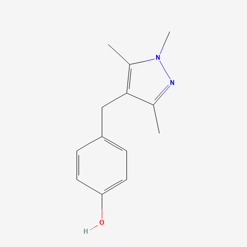 4-[(1,3,5-Trimethyl-1H-pyrazol-4-yl)methyl]-benzenol (CAS: 75999-00-7) - Related Chemical Product