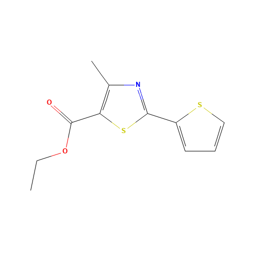 Ethyl 4-methyl-2-(2-thienyl)-1,3-thiazole-5-carboxylate (CAS: 56421-62-6) - Related Chemical Product