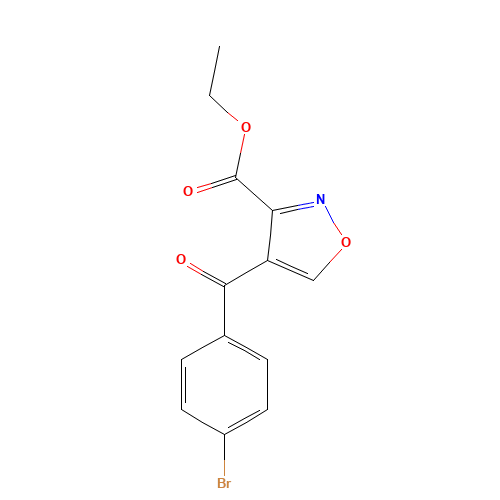Ethyl 4-(4-bromobenzoyl)-3-isoxazolecarboxylate (CAS: 338408-83-6) - Related Chemical Product