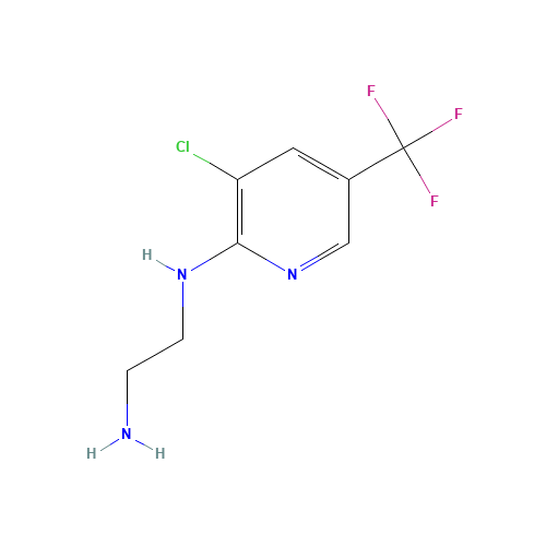 N~1~-[3-chloro-5-(trifluoromethyl)-2-pyridinyl]-1,2-ethanediamine (CAS: 219478-19-0) - Related Chemical Product
