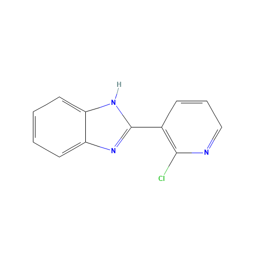 2-(2-Chloro-3-pyridinyl)-1H-1,3-benzimidazole (CAS: 143426-40-8) - Related Chemical Product