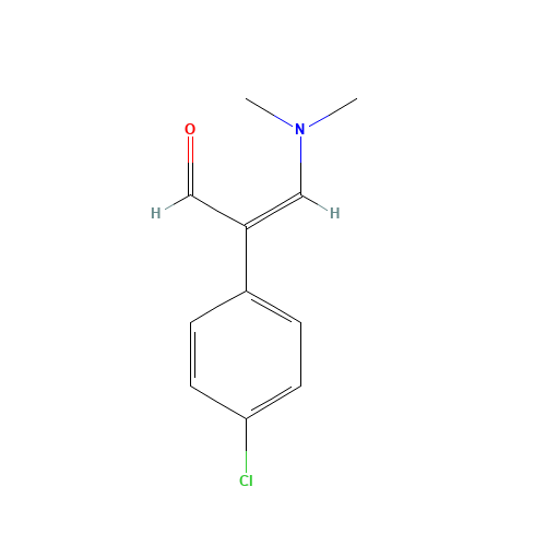 (Z)-2-(4-Chlorophenyl)-3-(dimethylamino)-2-propenal (CAS: 85907-66-0) - Related Chemical Product