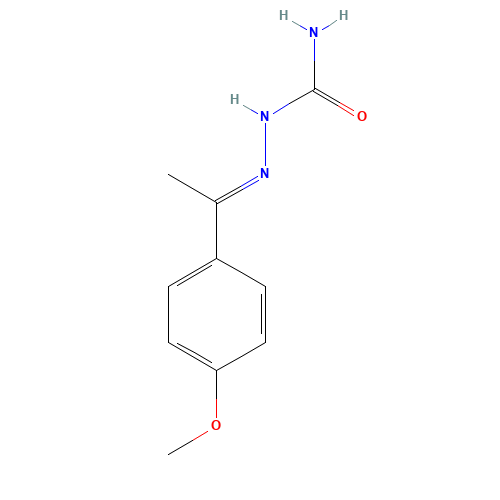 2-[1-(4-Methoxyphenyl)ethylidene]-1-hydrazinecarboxamide (CAS: 717-14-6) - Related Chemical Product