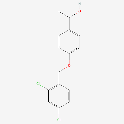 1-{4-[(2,4-Dichlorobenzyl)oxy]phenyl}-1-ethanol (CAS: 61292-28-2) - Related Chemical Product