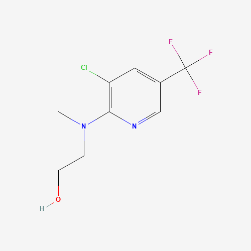 2-[[3-Chloro-5-(trifluoromethyl)-2-pyridinyl]-(methyl)amino]-1-ethanol (CAS: 263387-09-3) - Related Chemical Product