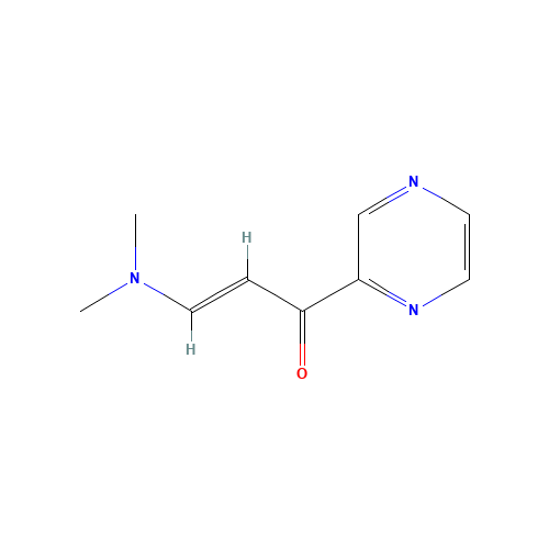 3-(Dimethylamino)-1-(2-pyrazinyl)-2-propen-1-one (CAS: 111781-53-4) - Related Chemical Product