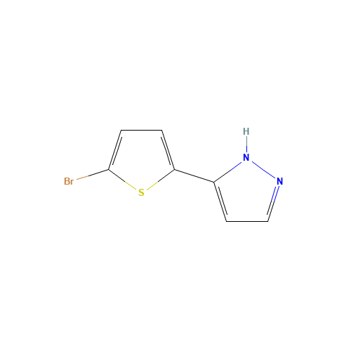 5-(5-Bromo-2-thienyl)-1H-pyrazole (CAS: 166196-67-4) - Related Chemical Product
