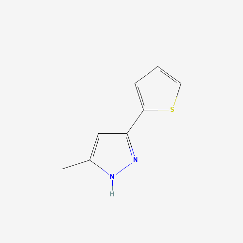 3-Methyl-5-(2-thienyl)-1H-pyrazole (CAS: 31618-80-1) - Related Chemical Product