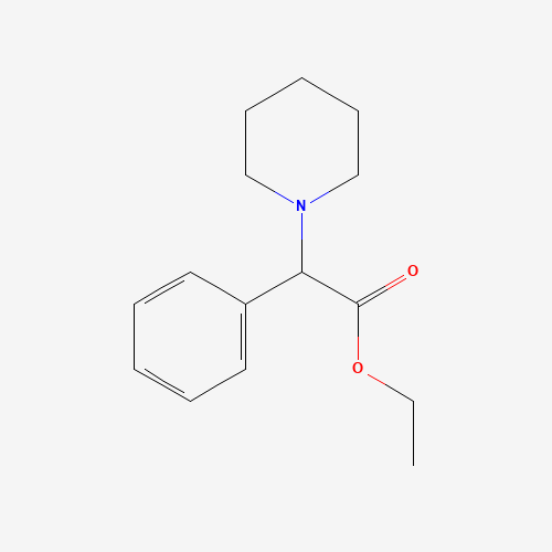 Ethyl 2-phenyl-2-piperidinoacetate (CAS: 7550-06-3) - Related Chemical Product