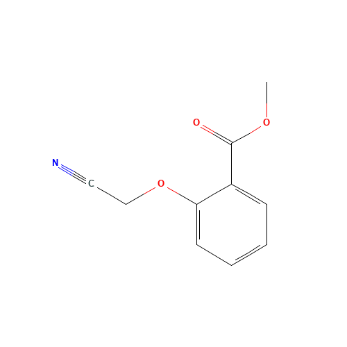 Methyl 2-(cyanomethoxy)benzenecarboxylate (CAS: 1641-00-5) - Related Chemical Product