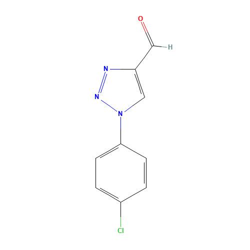 1-(4-Chlorophenyl)-1H-1,2,3-triazole-4-carbaldehyde (CAS: 113934-27-3) - Related Chemical Product