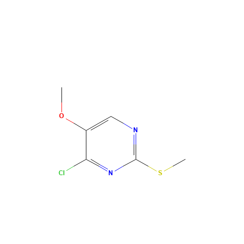 4-Chloro-5-methoxy-2-(methylsulfanyl)pyrimidine (CAS: 87026-45-7) - Related Chemical Product