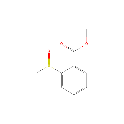 Methyl 2-(methylsulfinyl)benzenecarboxylate (CAS: 4850-73-1) - Related Chemical Product