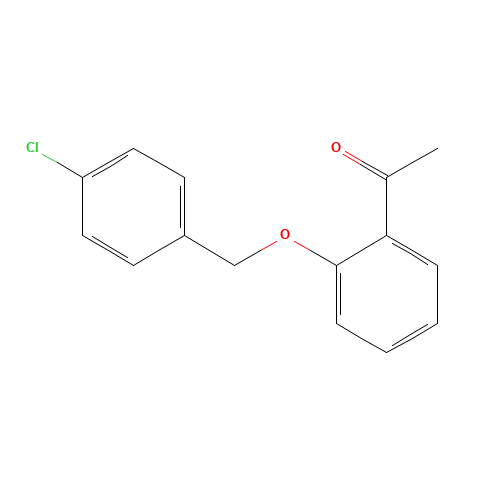 1-{2-[(4-Chlorobenzyl)oxy]phenyl}-1-ethanone (CAS: 79615-80-8) - Related Chemical Product