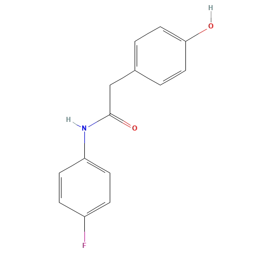 N-(4-Fluorophenyl)-2-(4-hydroxyphenyl)acetamide (CAS: 131179-72-1) - Related Chemical Product