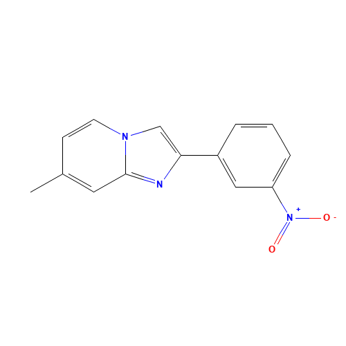7-Methyl-2-(3-nitrophenyl)imidazo[1,2-a]pyridine (CAS: 54970-96-6) - Related Chemical Product