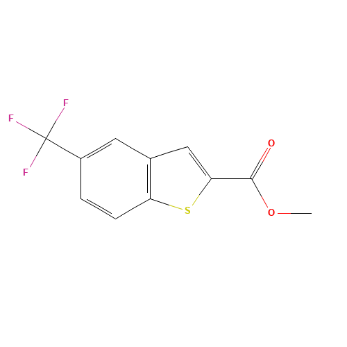 Methyl 5-(trifluoromethyl)-1-benzothiophene-2-carboxylate (CAS: 146137-92-0) - Related Chemical Product
