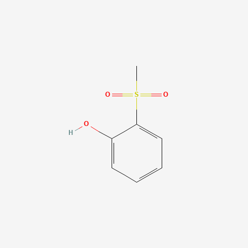 2-(Methylsulfonyl)benzenol (CAS: 27489-33-4) - Chemical Structure and Molecular Formula 