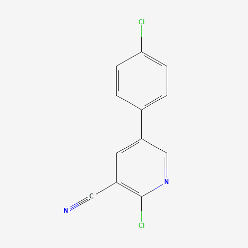 2-Chloro-5-(4-chlorophenyl)nicotinonitrile (CAS: 35982-99-1) - Related Chemical Product