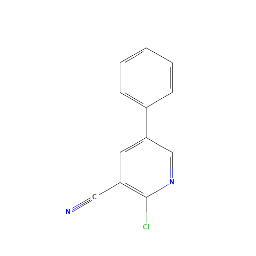 2-Chloro-5-phenylnicotinonitrile (CAS: 10177-10-3) - Related Chemical Product