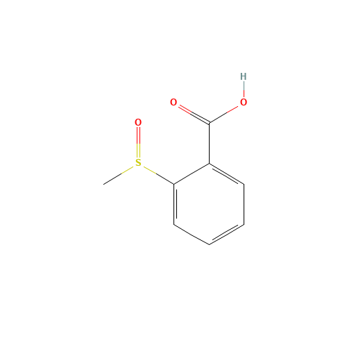 2-(Methylsulfinyl)benzenecarboxylic acid (CAS: 19093-34-6) - Related Chemical Product