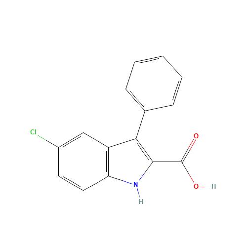 5-Chloro-3-phenyl-1H-indole-2-carboxylic acid (CAS: 21139-31-1) - Related Chemical Product