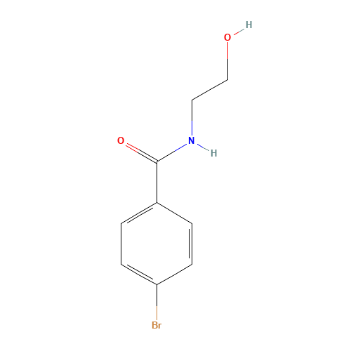 4-Bromo-N-(2-hydroxyethyl)benzenecarboxamide (CAS: 57728-67-3) - Related Chemical Product